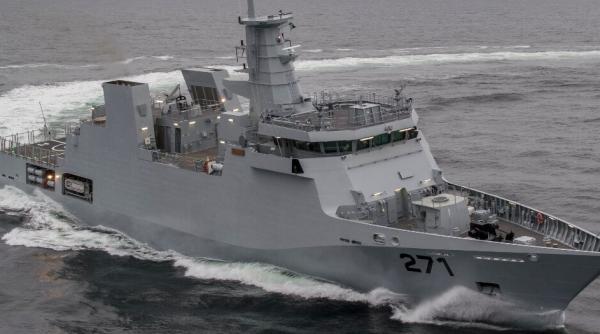 Marina militară pakistaneză a recepționat prima corvetă fabricată în România