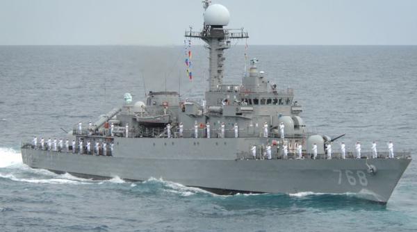 Coreea de Sud donează o corvetă către Forțele Navale columbiene