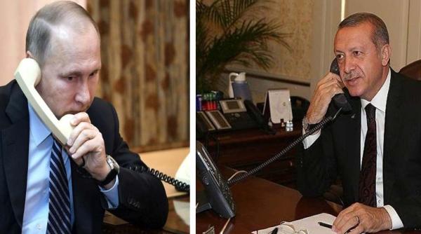 Discuție de grad zero între Vladimir Putin și Recep Tayyip Erdogan privind Siria