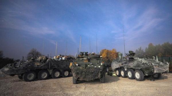 Probleme pentru viitorul vehicul Stryker DVHA1