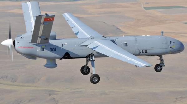 O dronă Anka a Turciei a fost doborâtă în Siria (Video)