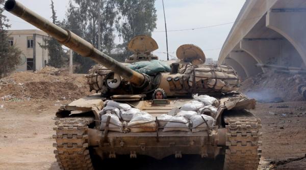 Războiul din Idlib. Armata siriană aduce pe câmpul de luptă mai multă tehnică militară (Foto)