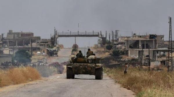 Forțele pro-Assad au recucerit orașul Saraqeb din provincia Idlib