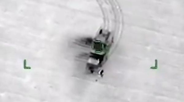 Războiul din Siria: Armata turcă a distrus încă un sistem de apărare rusesc Panţîr-S1 (Video)