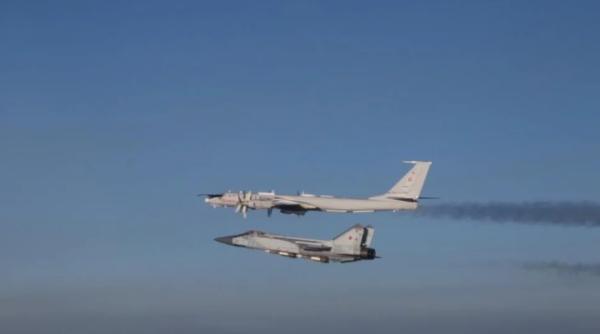 Avioane F-35 norvegiene au interceptat avioane rusești Tu-142 și un MiG-31