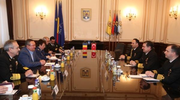Comandantul Forţelor Navale ale Republicii Turcia se află în vizită oficială în România