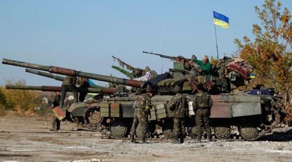 Trei militari ucraineni au fost uciși de separatiștii proruși din Donbas