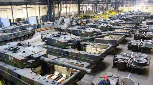 Germania a inceput asamblarea tancurilor Leopard 2 pentru Ungaria