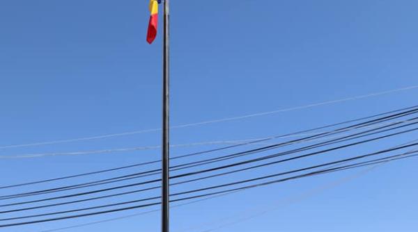 Steagul României, coborât în bernă în Afganistan după decesul militarului român