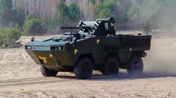 Ucraina își prezintă Otaman 6×6, noul vehicul destinat pușcașilor marini (VIDEO)