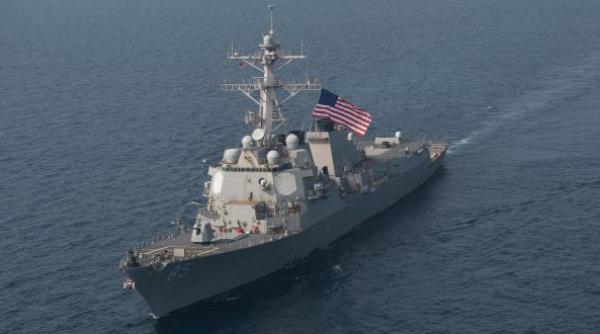 Distrugătorul USS McCampbell a traversat Strâmtoarea Taiwan, pe fondul tensiunilor dintre SUA și China