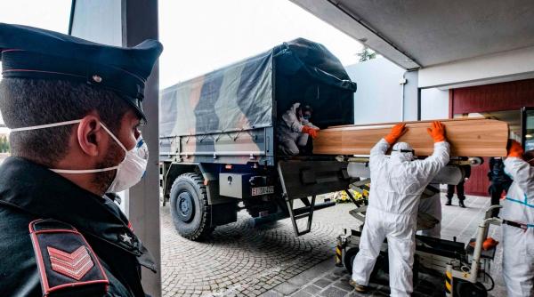 Coronavirus: Aproape 1.000 de noi morţi în Italia