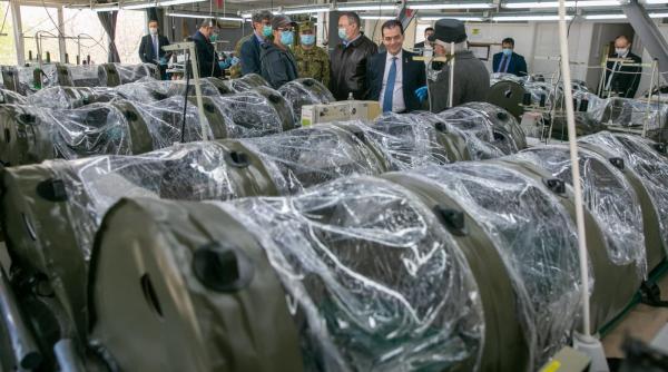 Primul lot de 15 de izolete de concepţie şi producţie românească, recepţionate de MApN