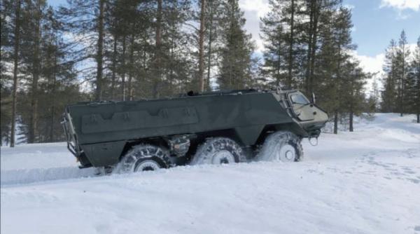 Estonia s-a alăturat Letoniei și Finlandei pentru construirea unei platforme blindate pe roți