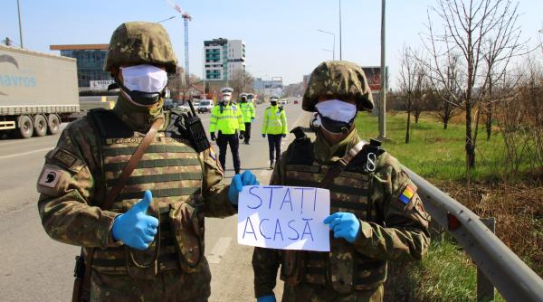 Ministerul Apărării: Peste 2.000 de militari au participat la acţiuni de limitare a răspândirii COVID-19