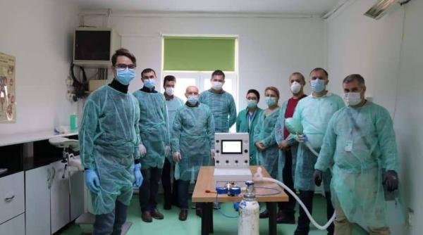 Specialiștii militari au efectuat o nouă testare a primului ventilator mecanic românesc