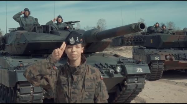 Brigada 1 Blindată din Varşovia, mesaj cu ocazia celebrării Zilei Forţelor Terestre Române (Video)