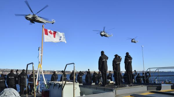 Un elicopter CH-124 Sea King al Armatei canadiene s-a prăbușit în Marea Ionică