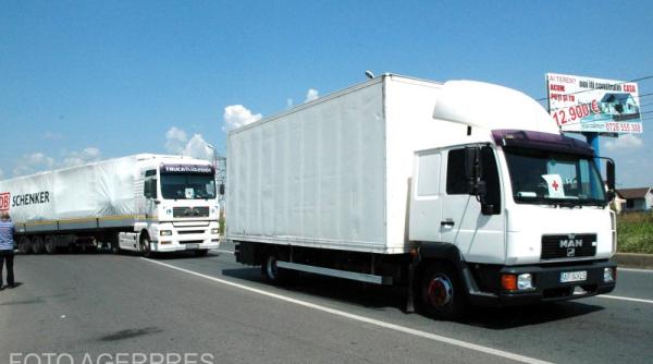 Un nou ajutor pentru R. Moldova. Un convoi de camioane pleacă din România spre Chișinău