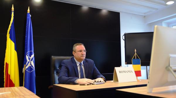 Nicolae Ciucă, videoconferință cu miniștrii apărării din UE. România a pledat pentru solidaritatea UE