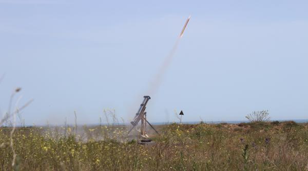 Trageri experimentale cu rachete antigrindină la poligonul Capu Midia