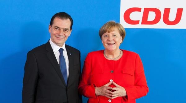 Angela Merkel și premierul Ludovic Orban au purtat discuții cu caracter strategic și economic