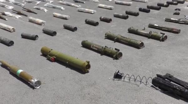 Siria: Forțele lui Assad susțin că au descoperit armament fabricat în SUA (Video)