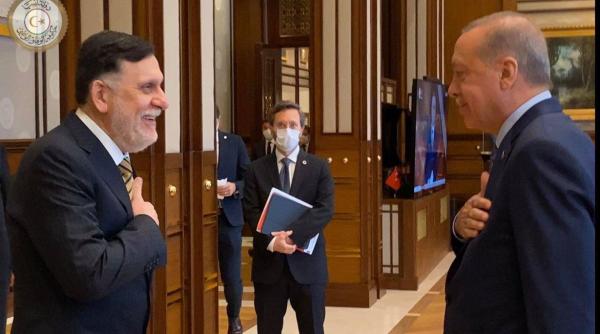 Șeful Guvernului Acordului Național din Libia, întâlnire cu președintele Turciei