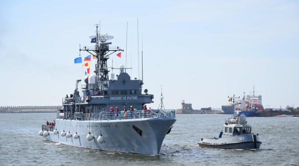 Misiune internaţională în cadrul NATO, încheiată cu succes. Puitorul de mine Viceamiral Constantin Bălescu a fost navă comandant a SNMCMG-2
