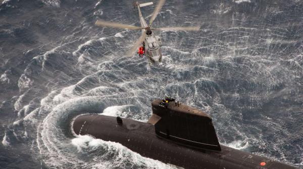 Incendiu la bordul submarinului nuclear francez Perle