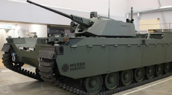 Faceţi cunoştinţă cu Type-X, vehiculul terestru fără pilot care va spori capacitatea de luptă a unităților mecanizate