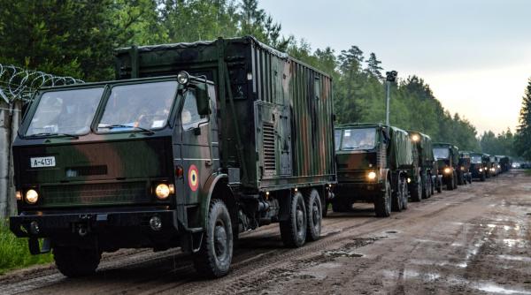Militarii români au participat la exerciţiul militar Bull-Run 12 din Polonia