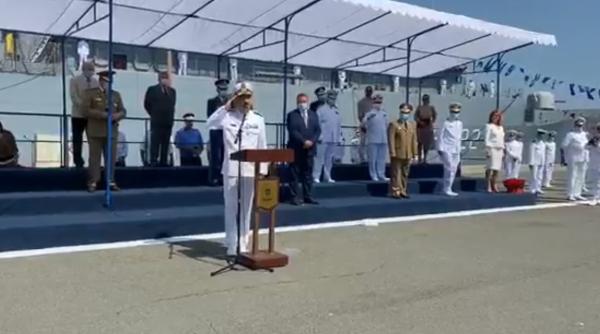 Șeful Statului Major al Forțelor Navale, viceamiralul Alexandru Mîrșu, trece în rezervă