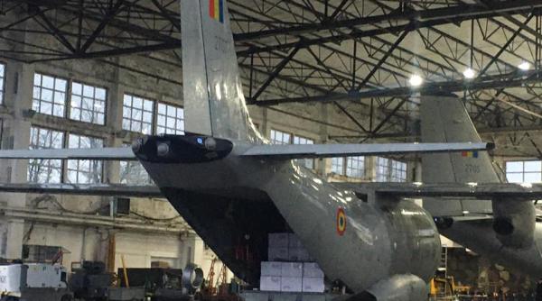 Incendiu la Baza 90 Transport Aerian Otopeni, la depozitul de armament