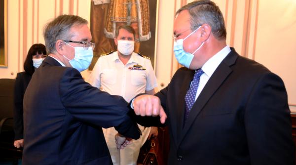 Ministrului Apărării Naționale s-a întâlnit cu ambasadorul Marii Britanii la București