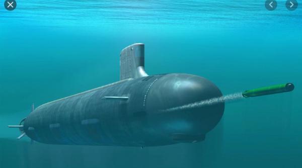 Submarinul rus Kolpino a efectuat lansări de torpile în Marea Neagră, în timpul verificării nivelului de pregătire pentru luptă