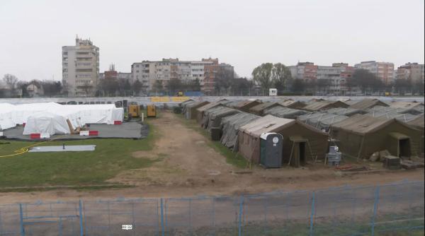 MApN: Sistemul medical modular de izolare şi tratament din Timişoara şi-a început activitatea