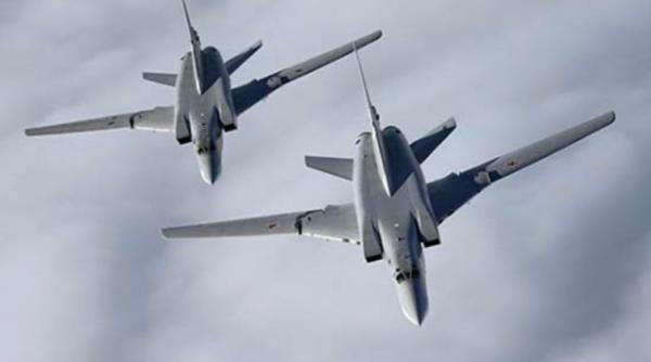 Bombardiere rusești Tu-22M3 au survolat zona din Marea Neagră în care se desfășoară exercițiul “Sea Breeze-2020” 