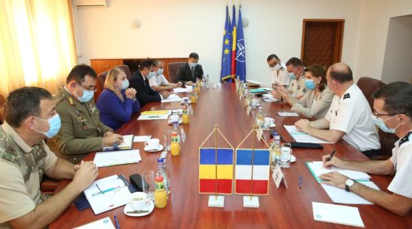 Dialog româno-francez la Ministerul Apărării Naţionale