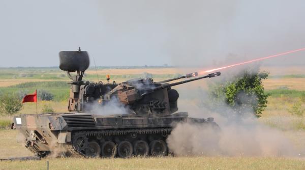 Trageri cu sistemul Ghepard (Video). Batalionului 3 Apărare Antiaeriană Potaisa va pleca în misiune în Polonia