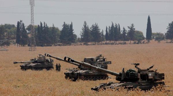 Armata israeliană anunţă confruntări armate la frontiera cu Libanul (Foto/Video)