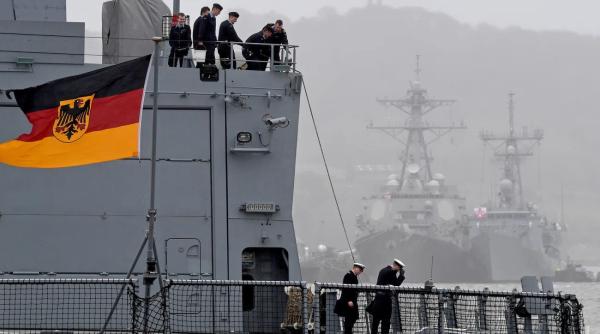 Embargoul privind aprovizionarea cu armament a Libiei | Germania trimite o fregată în sudul Mării Mediterane