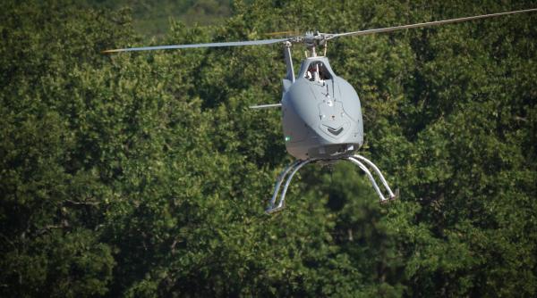 Prototipul dronei VSR700 a realizat primul zbor autonom
