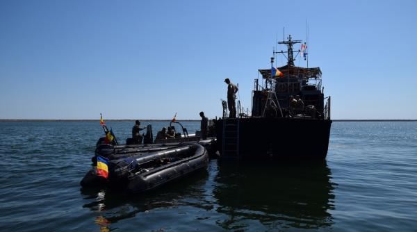 Sute de marinari și scafandri militari români se instruiesc împreună cu partenerii străini