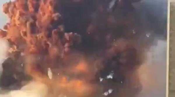 Zeci de răniţi în urma unei explozii puternice în portul Beirut - Video
