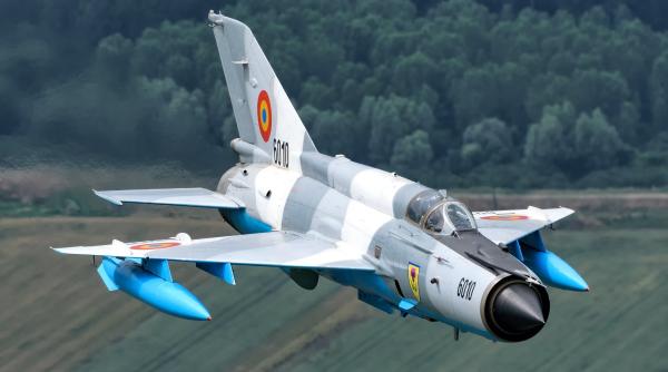 MiG-21 LanceR al ROAF, al treilea episod deasupra Mării Negre cu o aeronavă a Rusiei