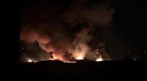 O explozie a vizat un convoi cu echipamente ale forţelor americane lângă frontiera cu Kuweitul - Video