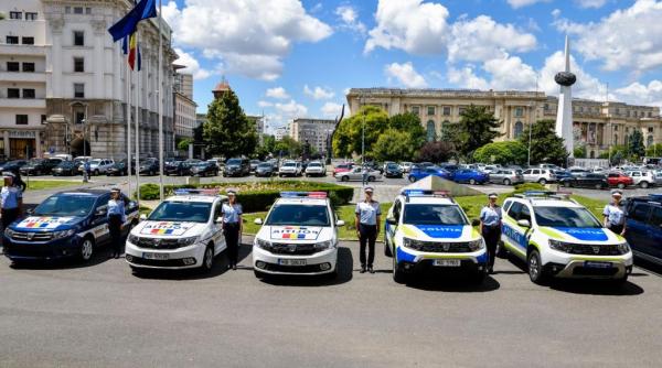 Modernizări la MAI. Noile mașini de Poliție vor avea un nou design, în concordanță cu statele UE