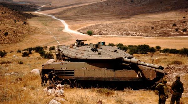 Armata Israeliană a abandonat mai multe tancuri Merkava Mk.IV în zona Înălțimilor Golan (Video)