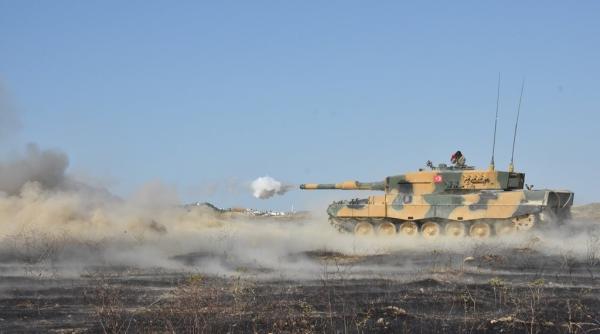 Cu tancurile la graniţa Ciprului (Foto/Video) Turcia a început exerciţiul militar Mediterranean Storm